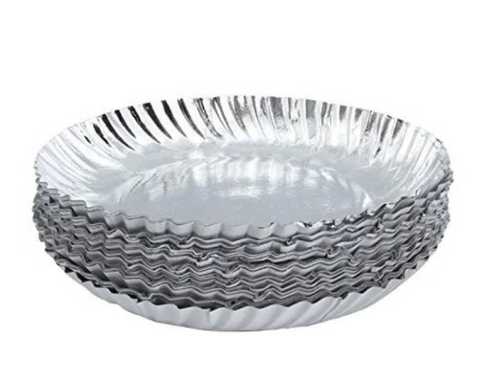 Silver plate 12 Inch 25pcs